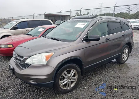 2010 Honda Cr-V Ex из США, поврежденный, VIN 5J6RE3H51AL029737
